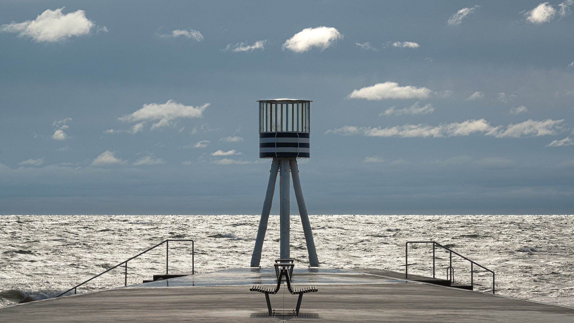 Kold morgen, Bellevue Strandpark