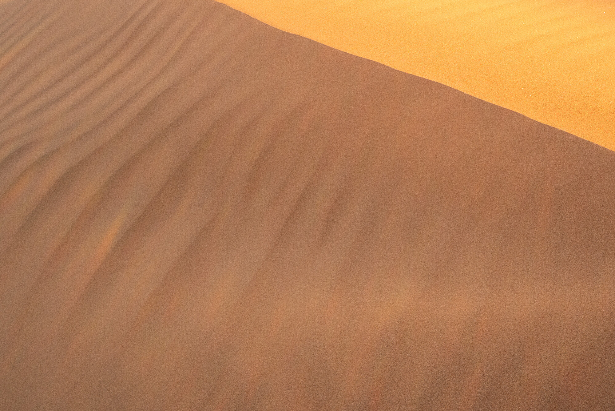 Sol og skygge, Wahiba Sands
