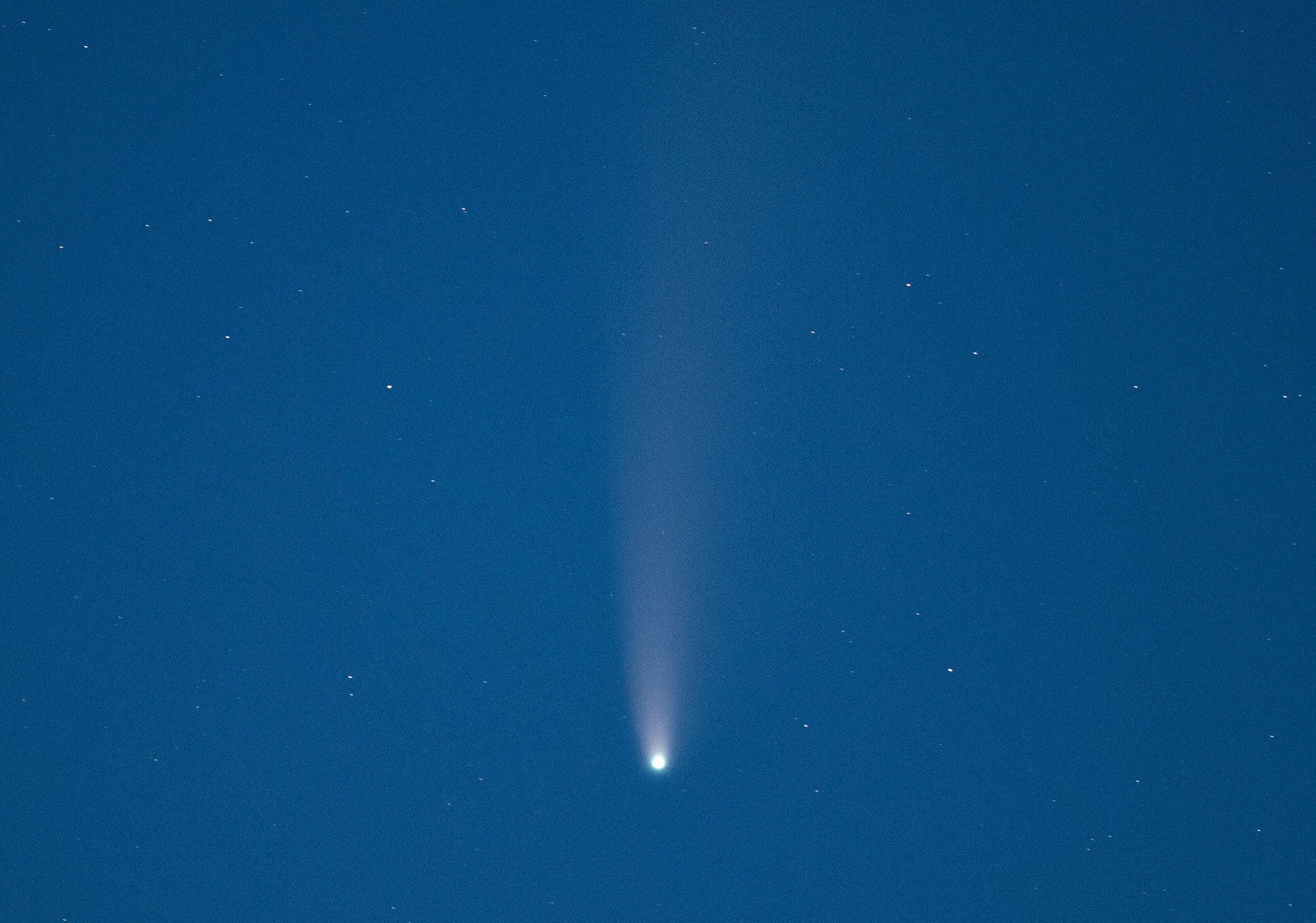 Komet NEOWISE close-up