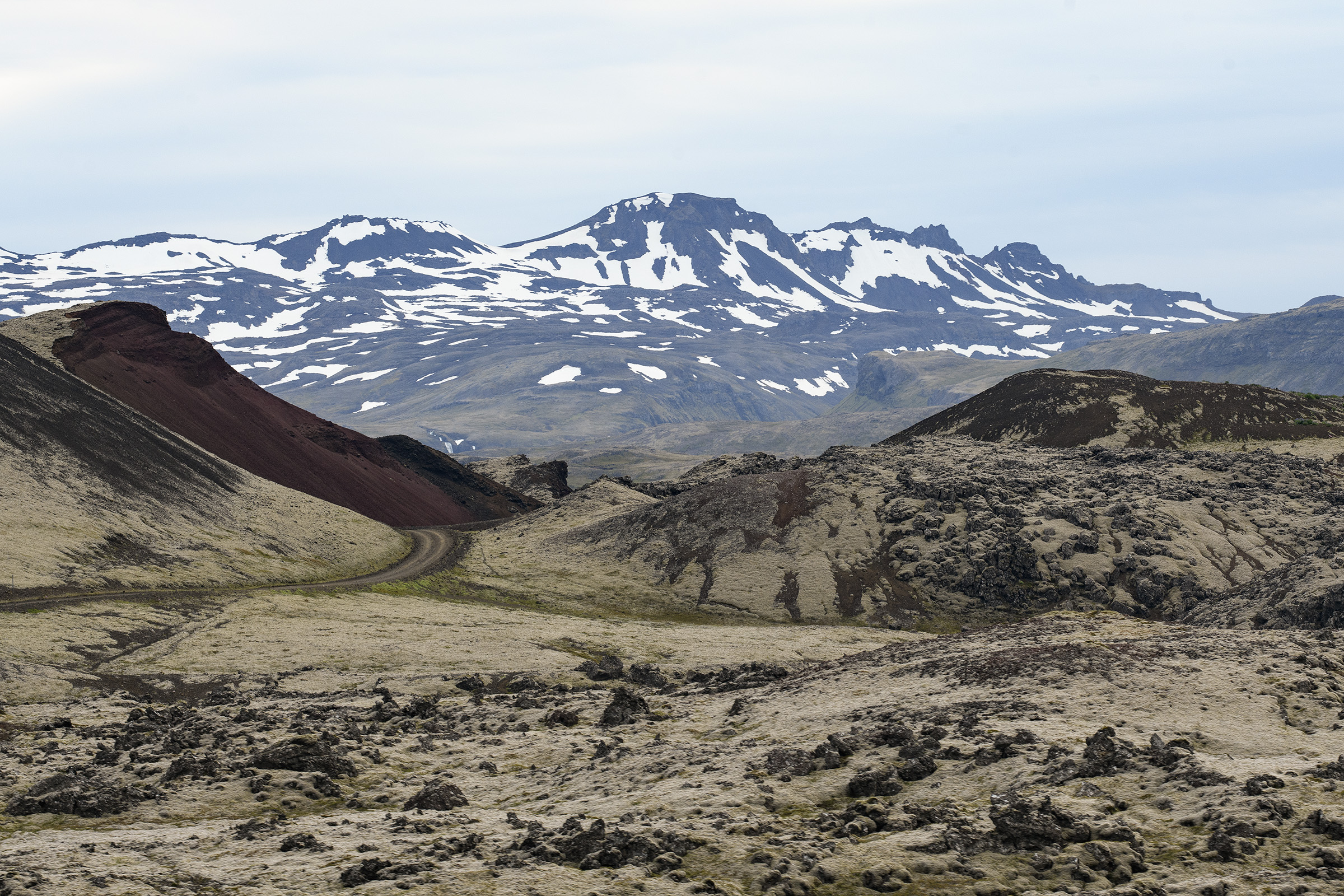 Landskab, Snæfellsnes, Island Landskab, Snæfellsnes