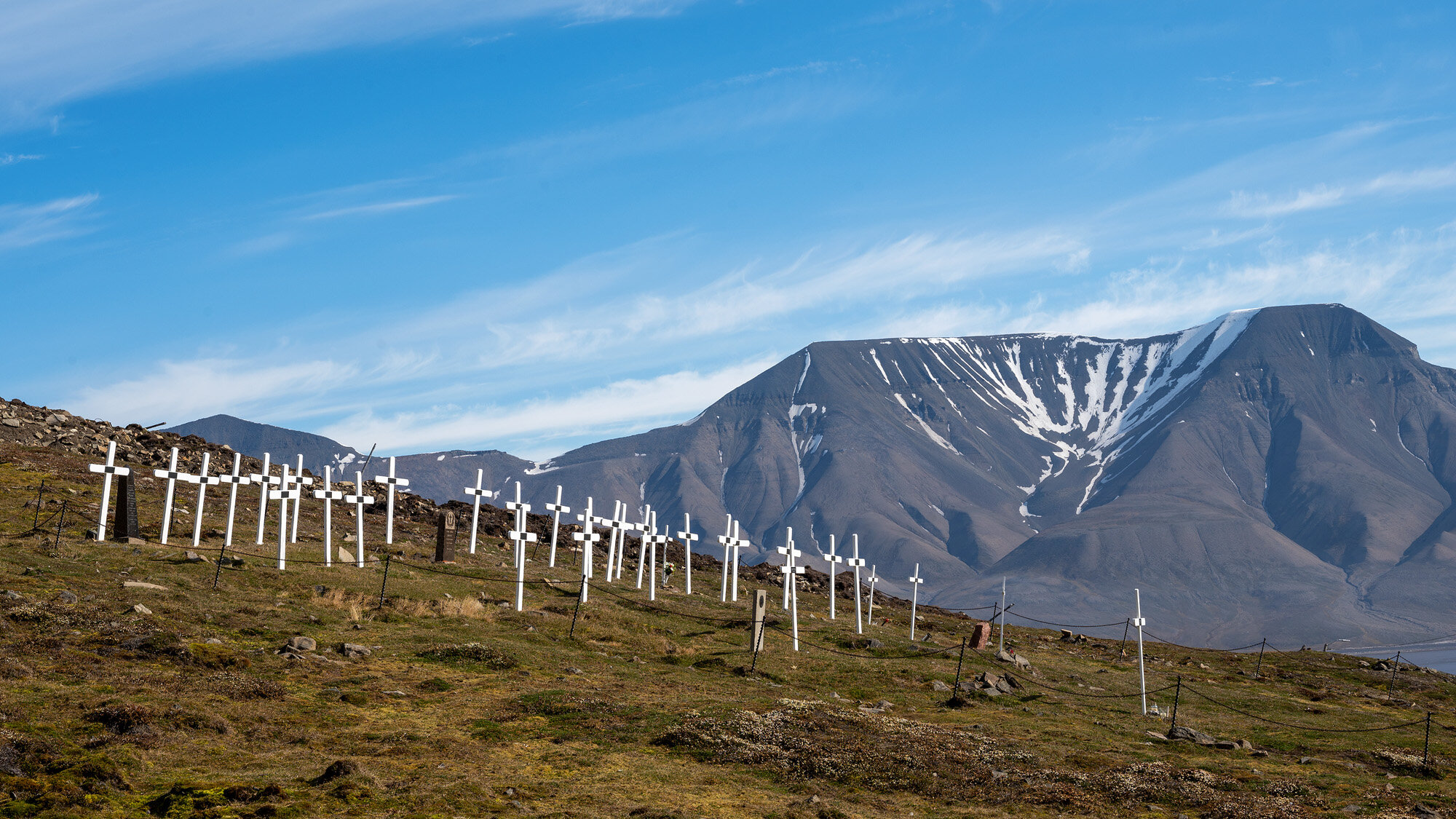Den gamle kirkegrd ved Longyearbyen