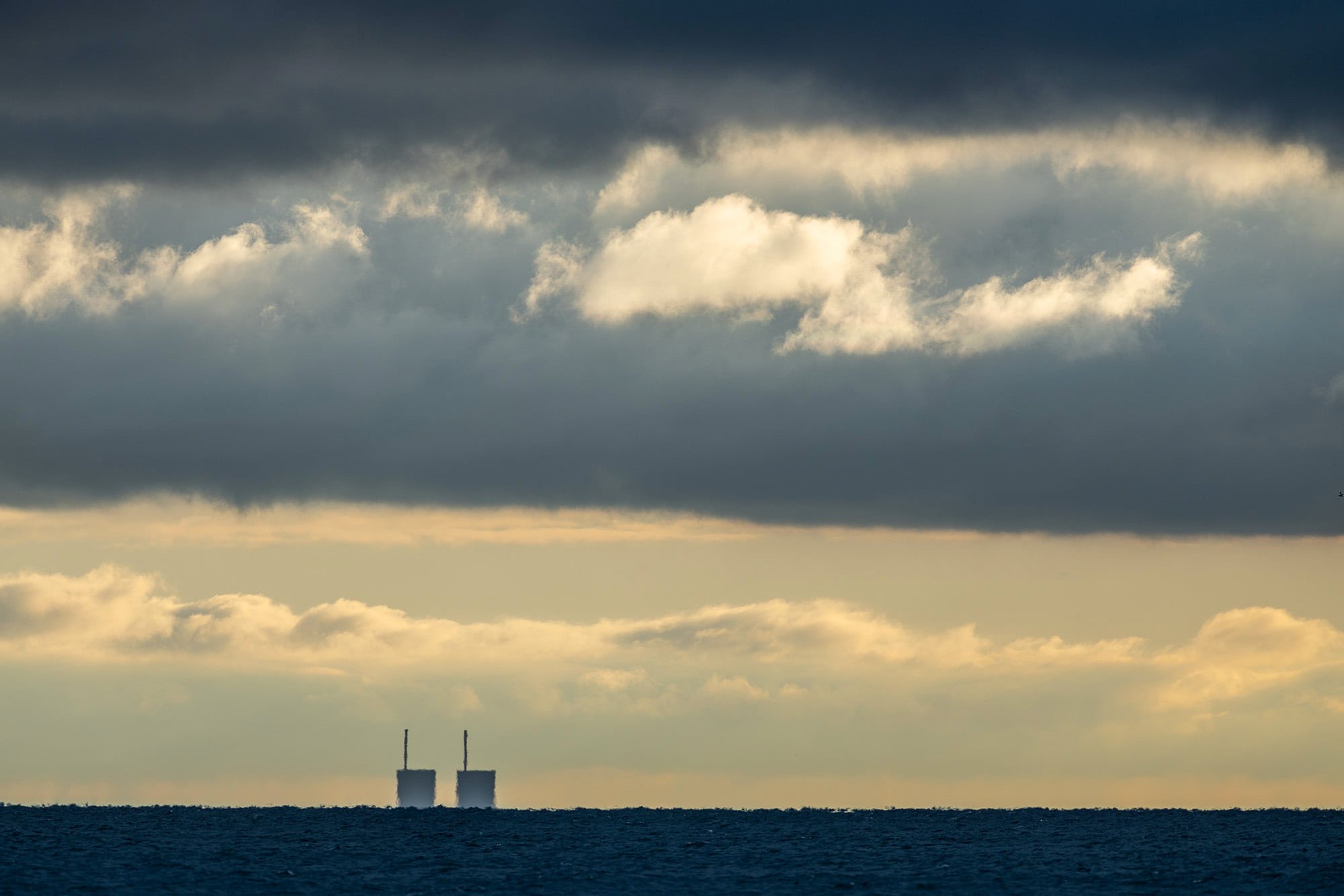 Twin towers, Barsebäck, Skåne Twin towers, Barsebäck