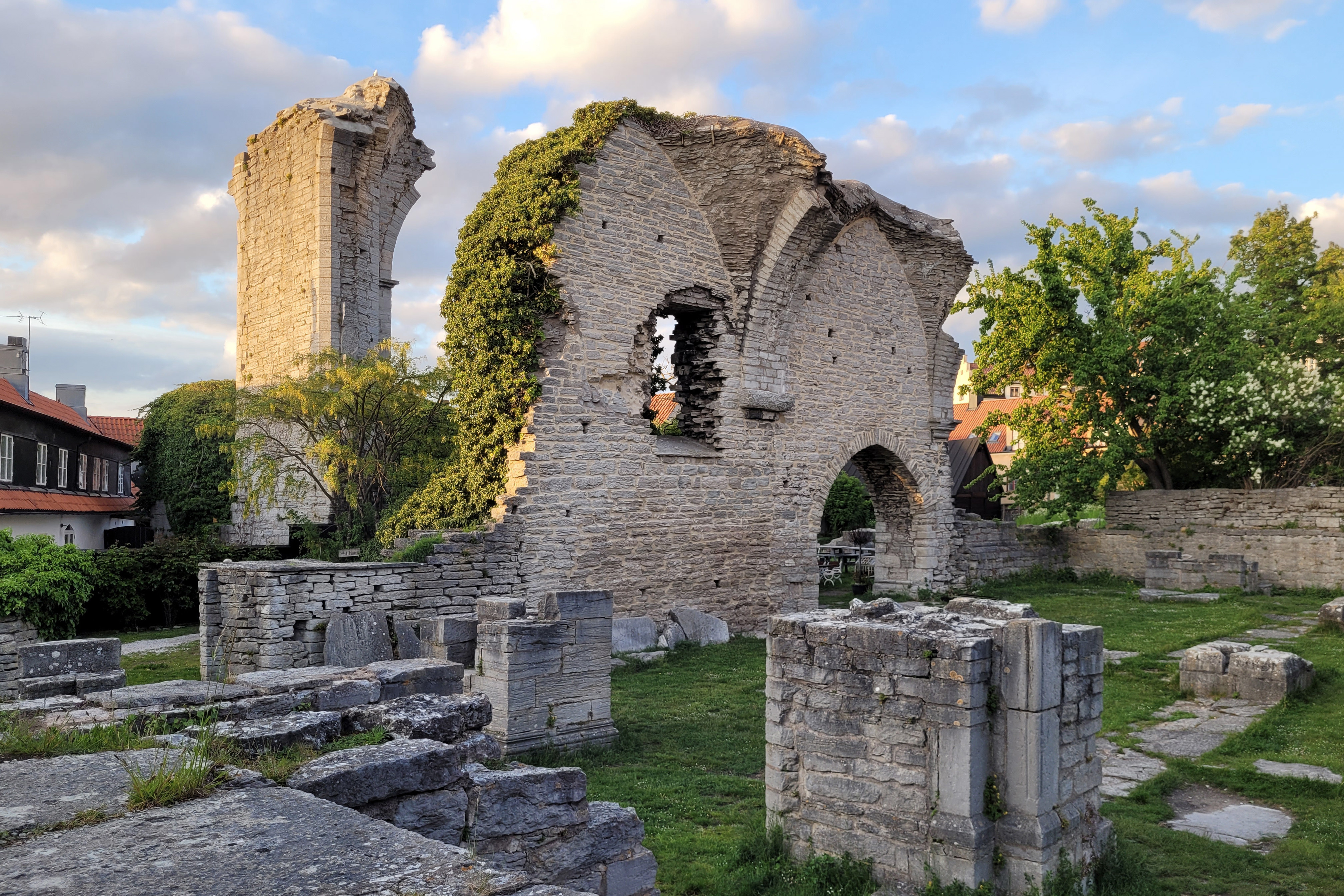 Kirkeruin, Visby